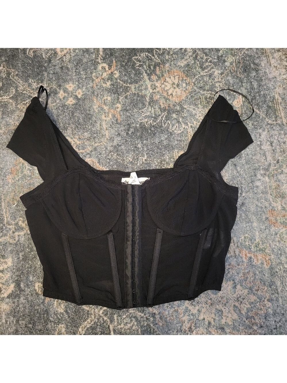 Charlotte Russe Elegant Black Top Size M